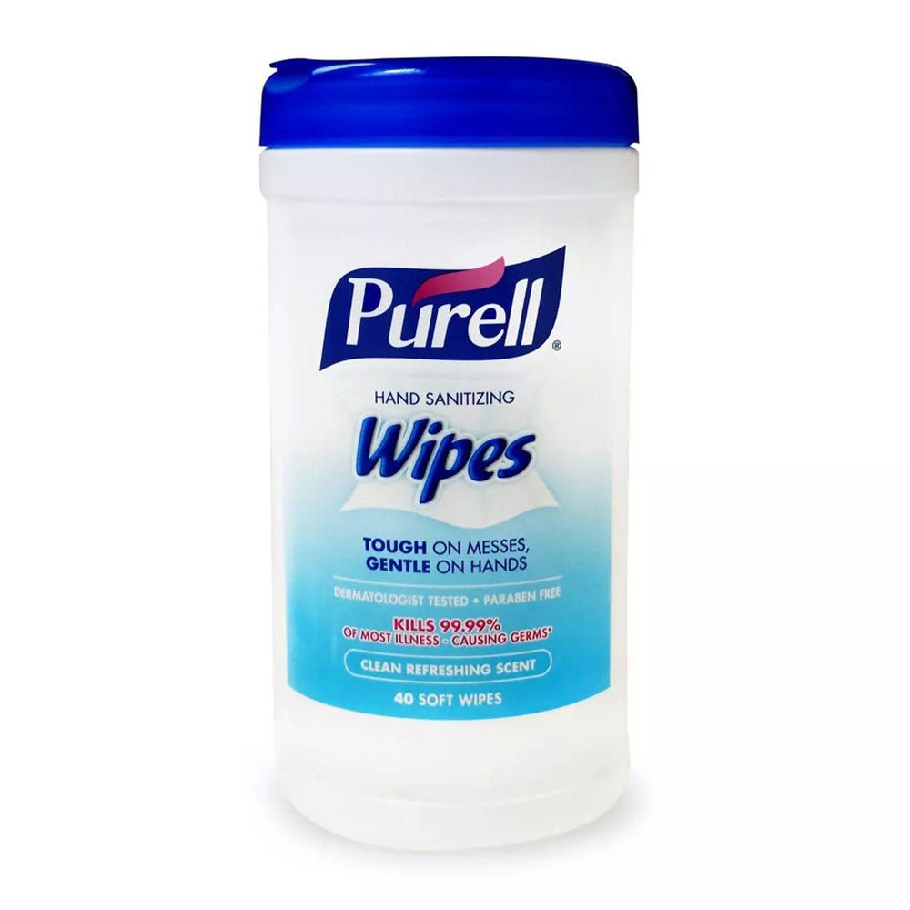 Purell Hand Sanitizing Wipes, Clean Refreshing Scent, 40 Ea